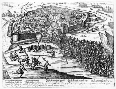 Le Siège de Cambrai, septembre 1581 - French School